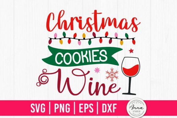 Christmas Cookies Wine SVG Review