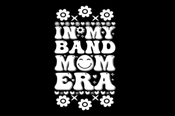 In My Band Mom Era Groovy Key Chain Svg